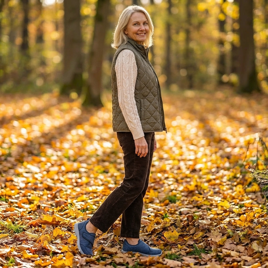 Lara – extra bred komfortsko med kardborre