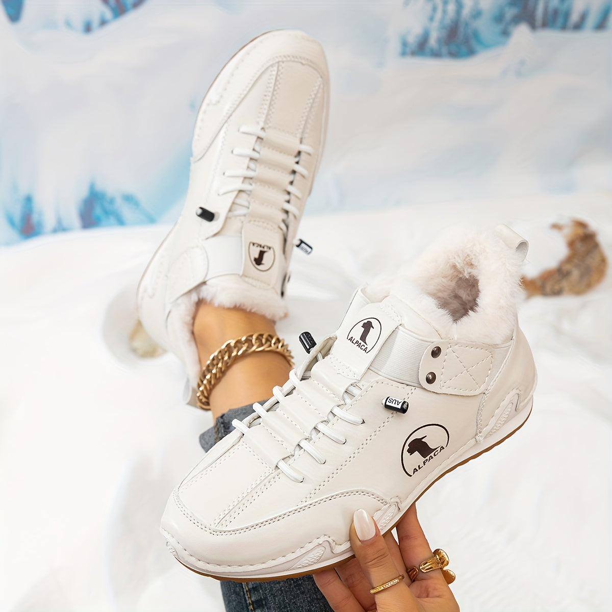 Hanne – fodrad slip-on-boots