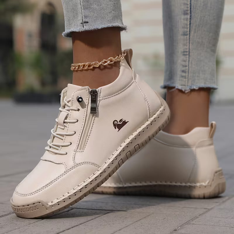 Mila – bekväm sneaker med dragkedja