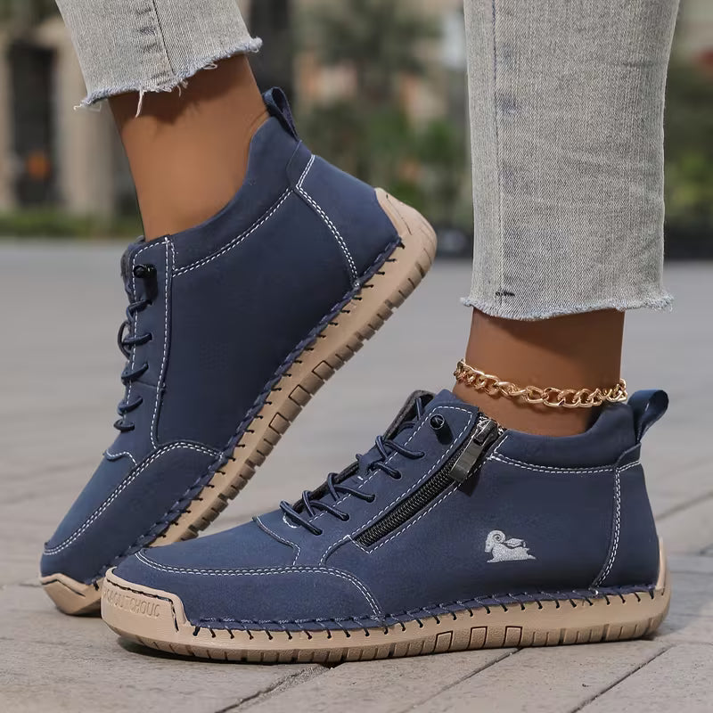 Mila – bekväm sneaker med dragkedja