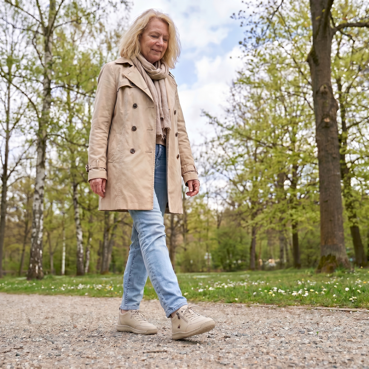 Mila – bekväm sneaker med dragkedja