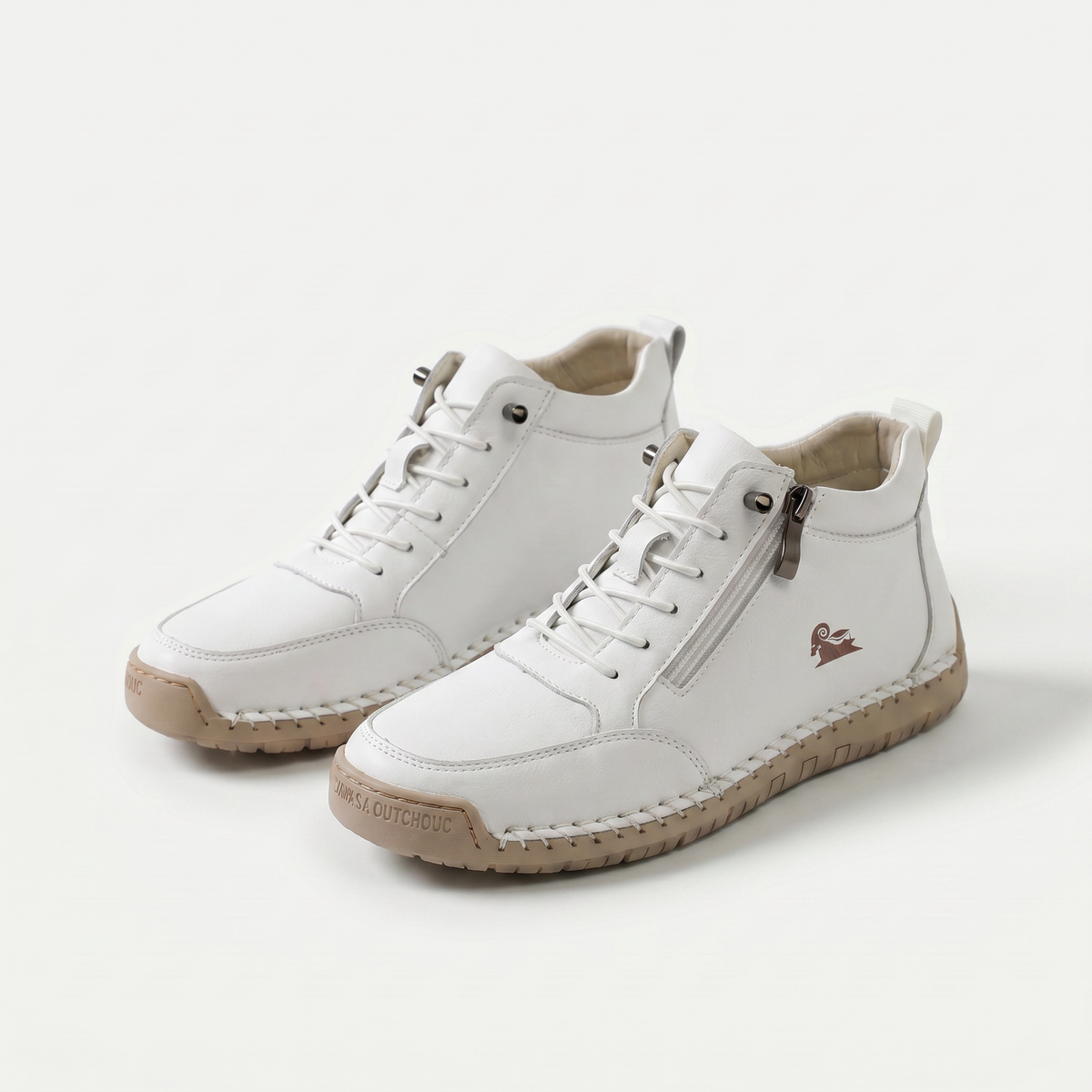 Mila – bekväm sneaker med dragkedja