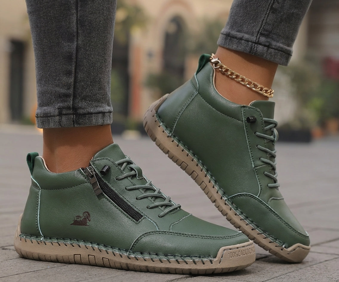 Mila – bekväm sneaker med dragkedja